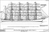 Auxiliary Five-Mast Barque France II - Sail and Rigging Plan
